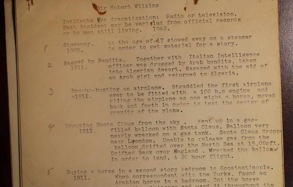 wilkins radio script proposal